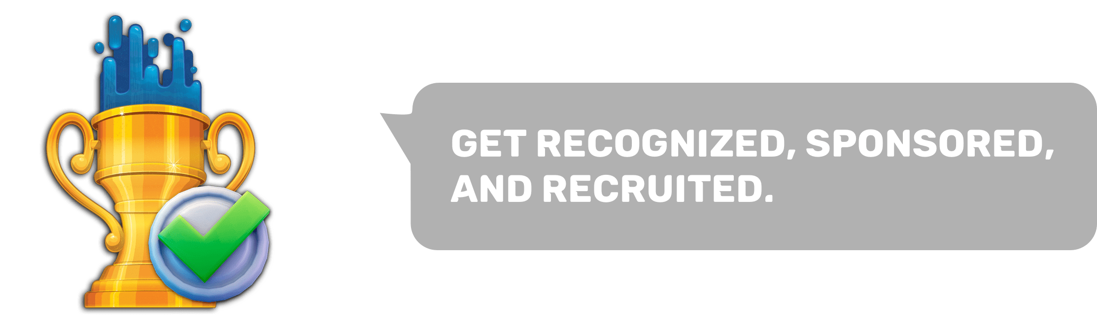 Get Recognized, sponsered, and recruited on Gizer